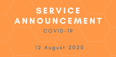 Covid-19 Service Updates